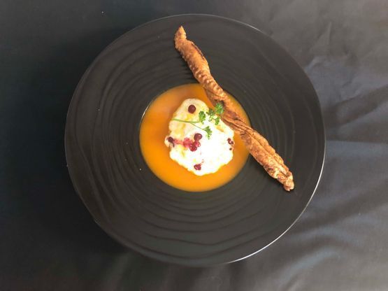 L Auberge du Chasseur restaurant Fenin plats de saison